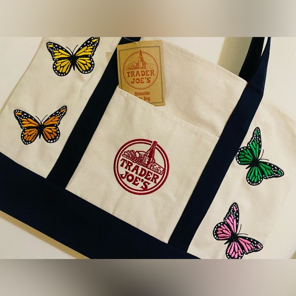 Trader Joe’s Accessories - Trader Joe's Reusable Canvas Tote Bag